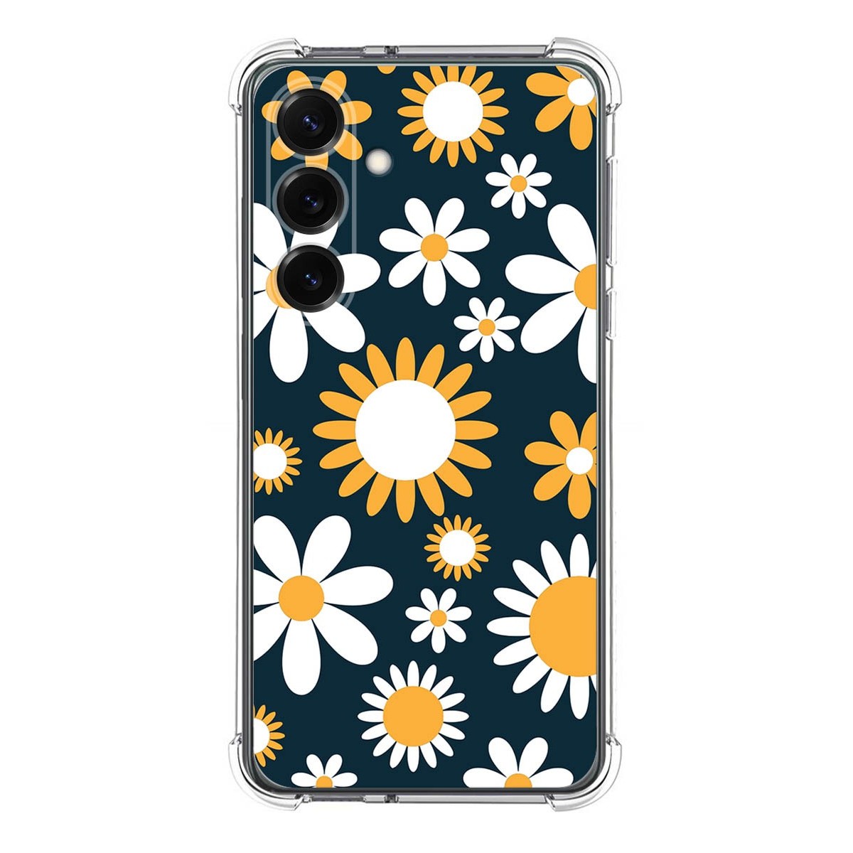 Funda Silicona Antigolpes para Samsung Galaxy S25+ Plus 5G diseño Flores 08 Dibujos