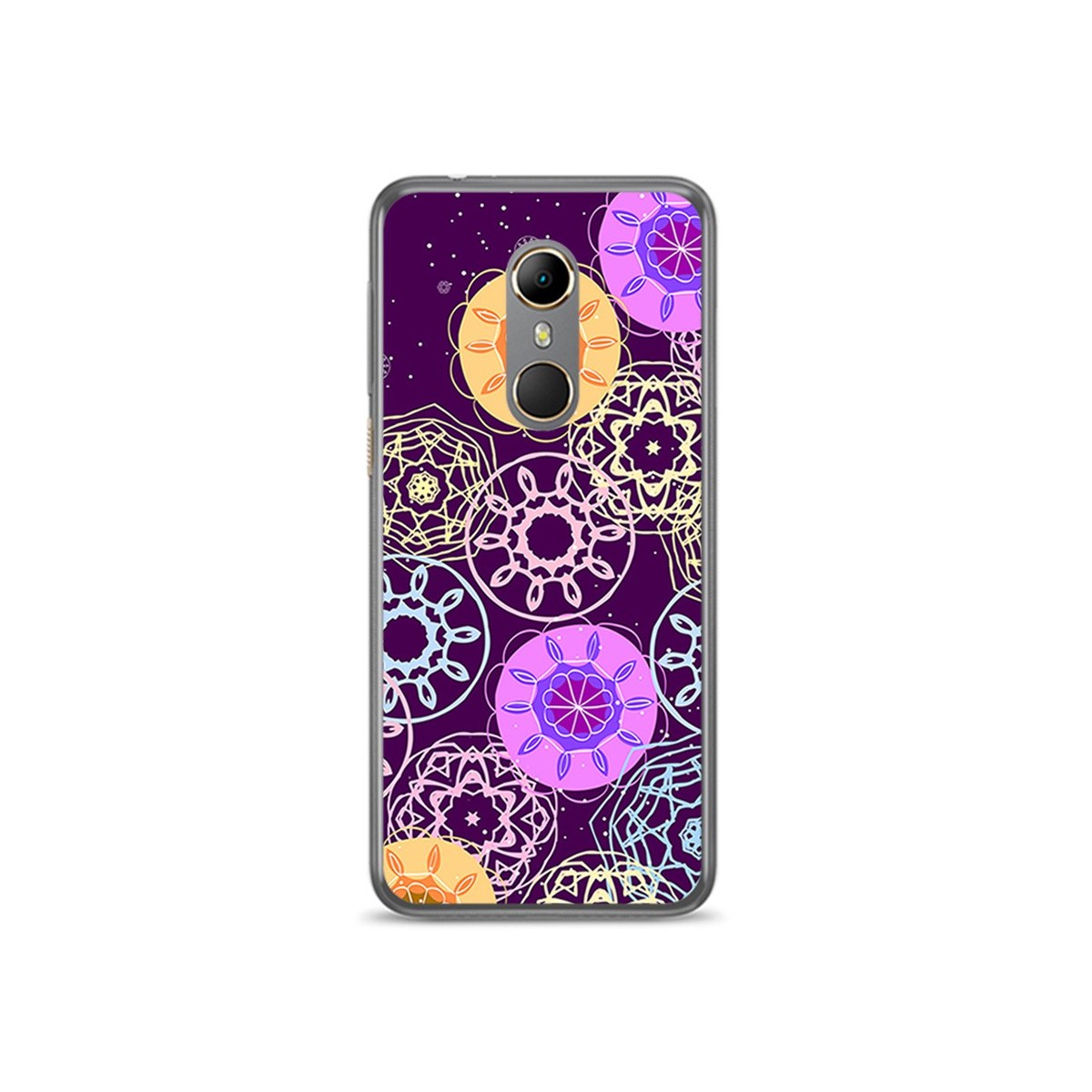 Funda Gel Tpu para Vodafone Smart N9 Diseño Radial Dibujos