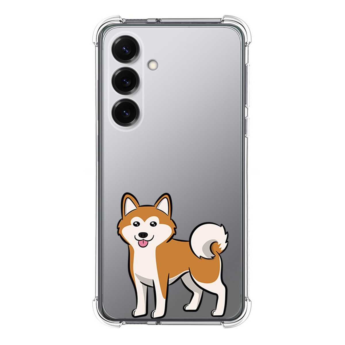Funda Silicona Antigolpes para Samsung Galaxy S25+ Plus 5G diseño Perros 02 Dibujos