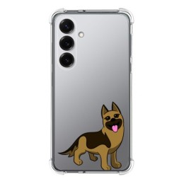 Funda Silicona Antigolpes para Samsung Galaxy S25+ Plus 5G diseño Perros 03 Dibujos