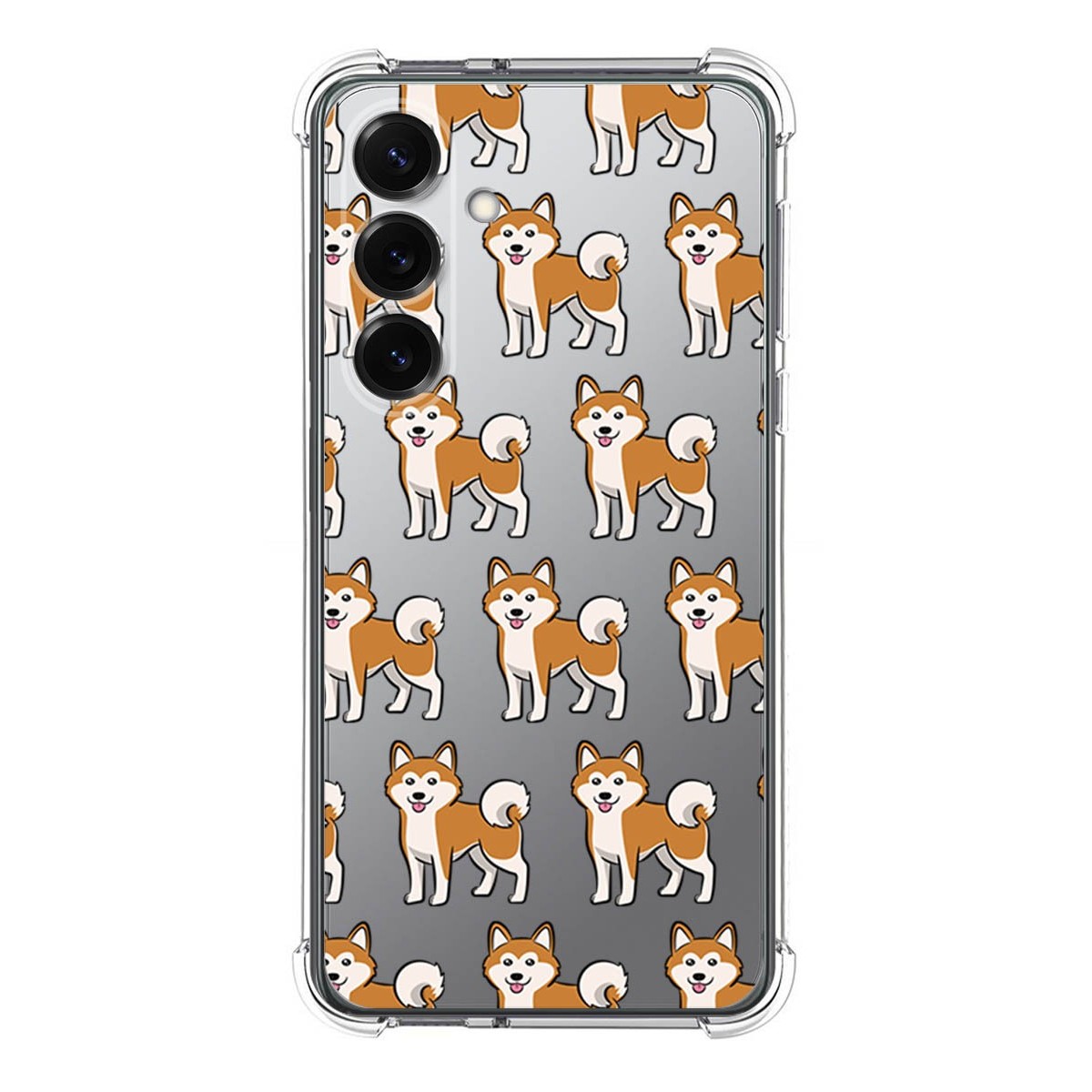 Funda Silicona Antigolpes para Samsung Galaxy S25+ Plus 5G diseño Perros 08 Dibujos