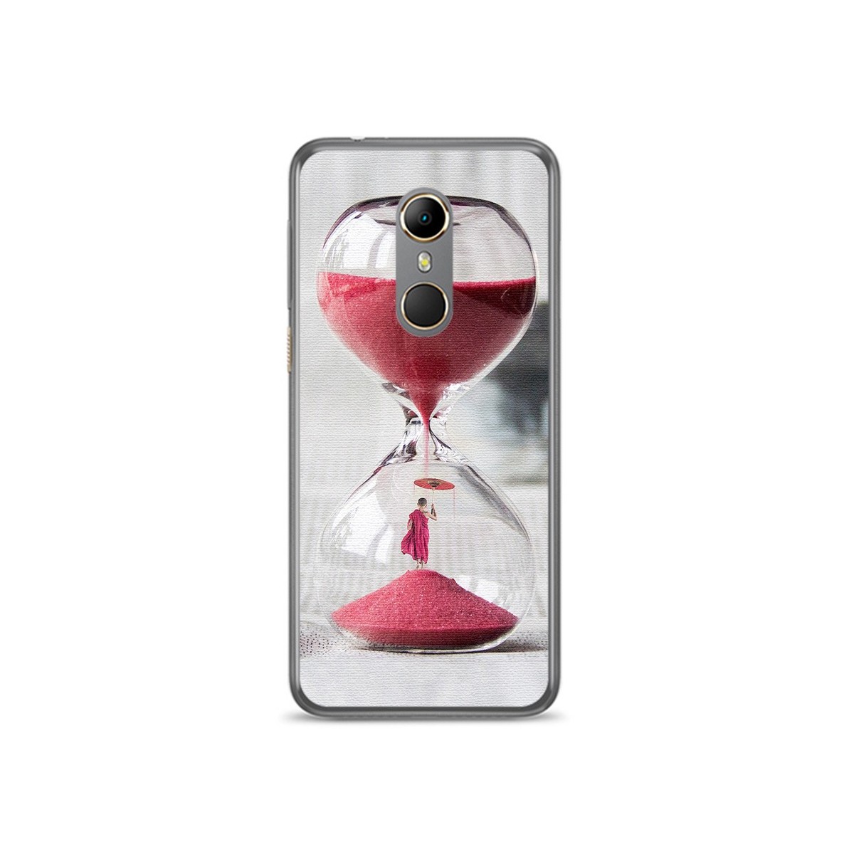 Funda Gel Tpu para Vodafone Smart N9 Diseño Reloj Dibujos