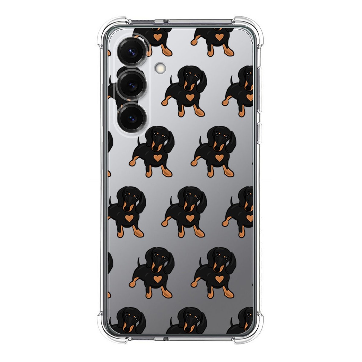 Funda Silicona Antigolpes para Samsung Galaxy S25+ Plus 5G diseño Perros 10 Dibujos
