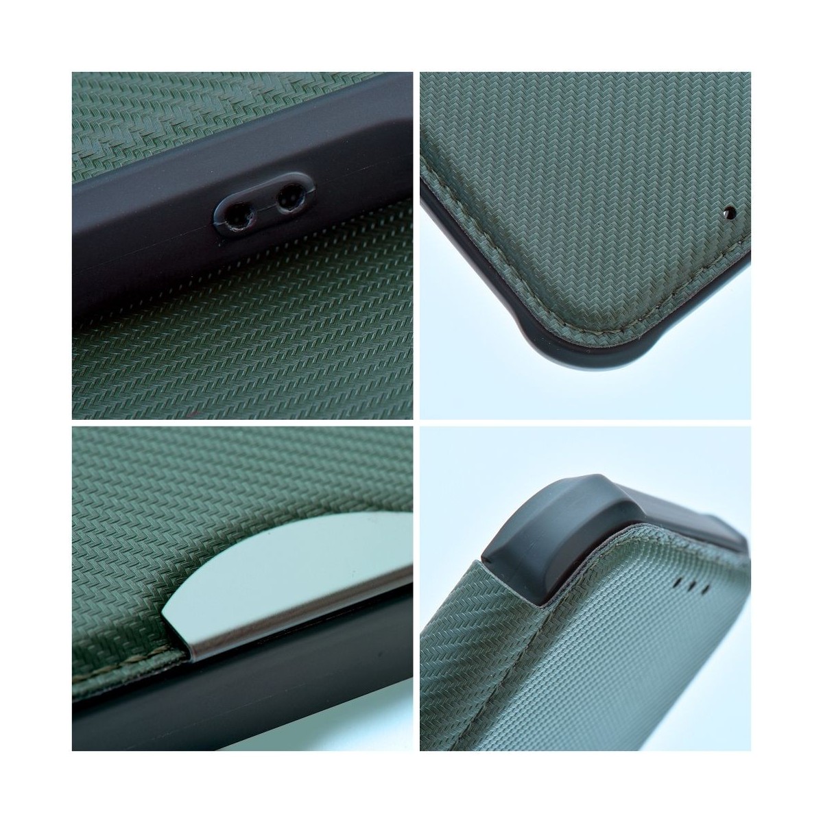 Funda Libro Magnética Antigolpes para Samsung Galaxy A16 4G / 5G color Verde