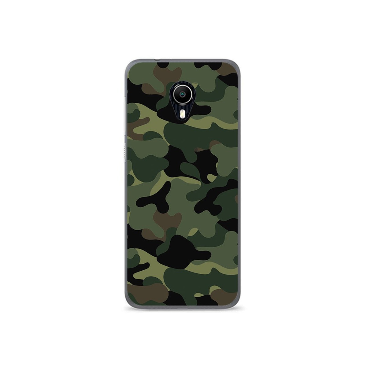Funda Gel Tpu para Vodafone Smart N9 Lite Diseño Camuflaje Dibujos