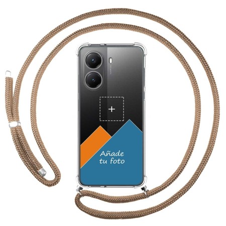 Personaliza tu Funda Colgante Transparente para Xiaomi Poco X7 Pro 5G con Cordon Camel Dibujo Personalizada