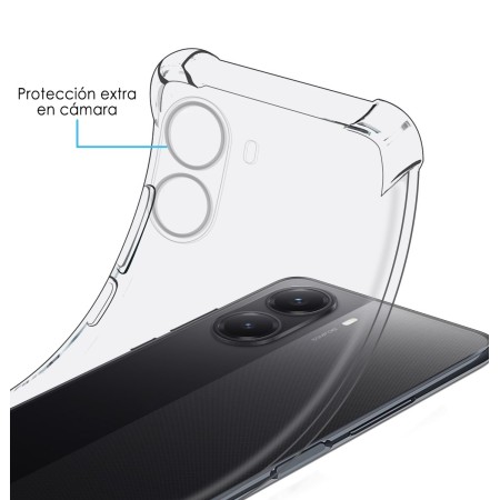 Funda Silicona Antigolpes Transparente para Xiaomi Poco X7 Pro 5G