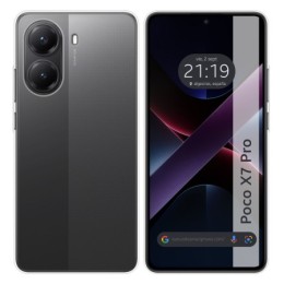 Funda Silicona Gel TPU Transparente para Xiaomi Poco X7 Pro 5G