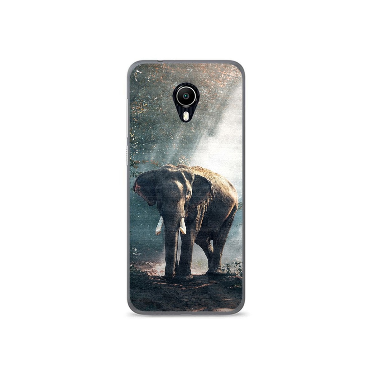 Funda Gel Tpu para Vodafone Smart N9 Lite Diseño Elefante Dibujos