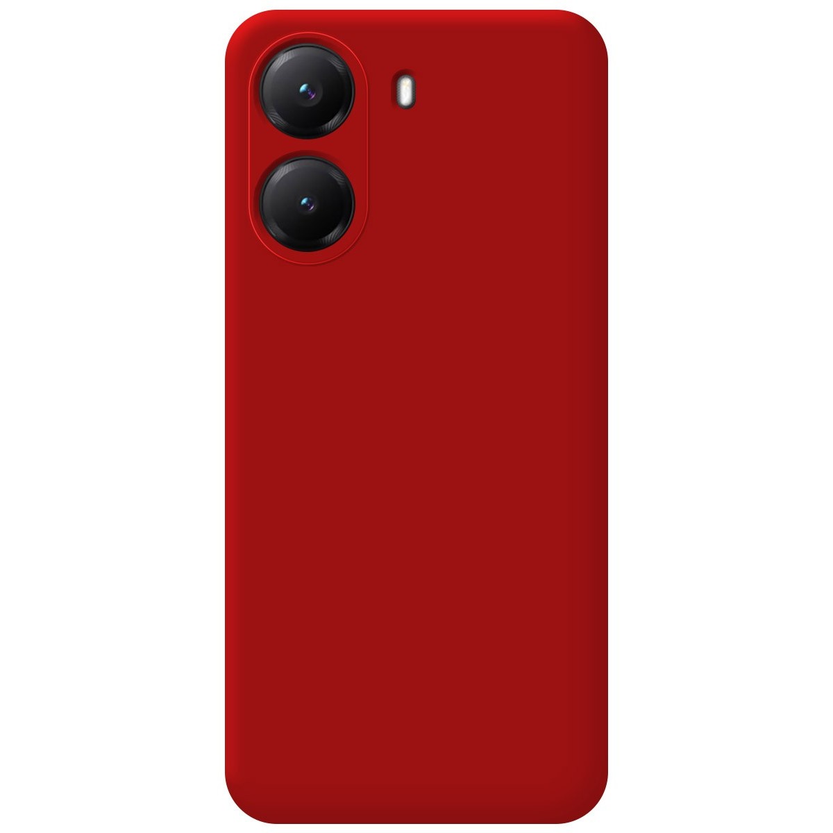 Funda Silicona Líquida Ultra Suave para Xiaomi Poco X7 Pro 5G color Roja