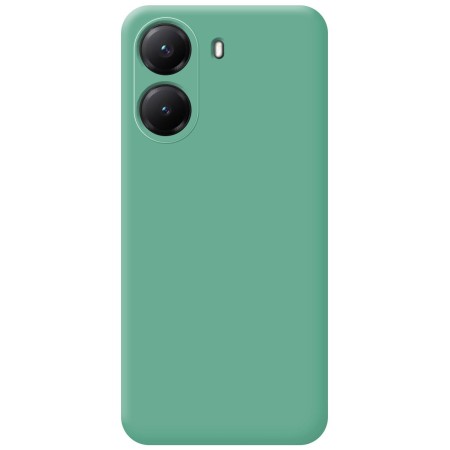 Funda Silicona Líquida Ultra Suave para Xiaomi Poco X7 Pro 5G color Verde