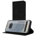 Funda Libro de Polipiel con tarjetero para Samsung Galaxy S25 5G color Negra