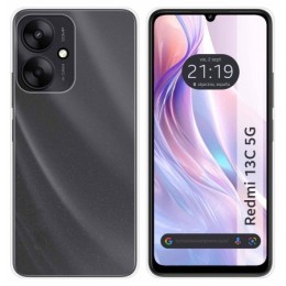 Funda Silicona Gel TPU Transparente para Xiaomi Redmi 13C 5G