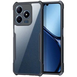 Funda Transparente Reforzada con Borde Negro para Realme Note 60