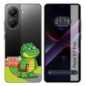 Funda Silicona Transparente para Xiaomi Poco X7 Pro 5G diseño Coco Dibujos