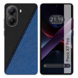 Funda Silicona para Xiaomi Poco X7 Pro 5G diseño Cuero 02 Dibujos