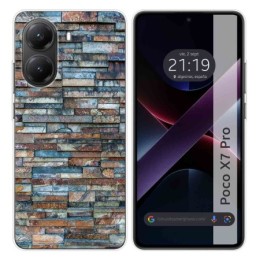 Funda Silicona para Xiaomi Poco X7 Pro 5G diseño Ladrillo 05 Dibujos