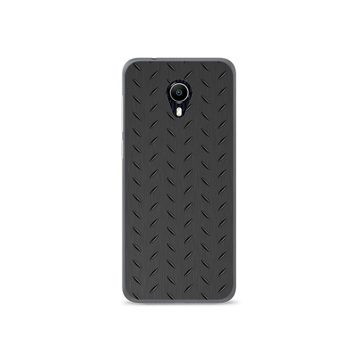 Funda Gel Tpu para Vodafone Smart N9 Lite Diseño Metal Dibujos