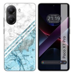Funda Silicona para Xiaomi Poco X7 Pro 5G diseño Mármol 02 Dibujos
