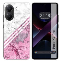 Funda Silicona para Xiaomi Poco X7 Pro 5G diseño Mármol 03 Dibujos
