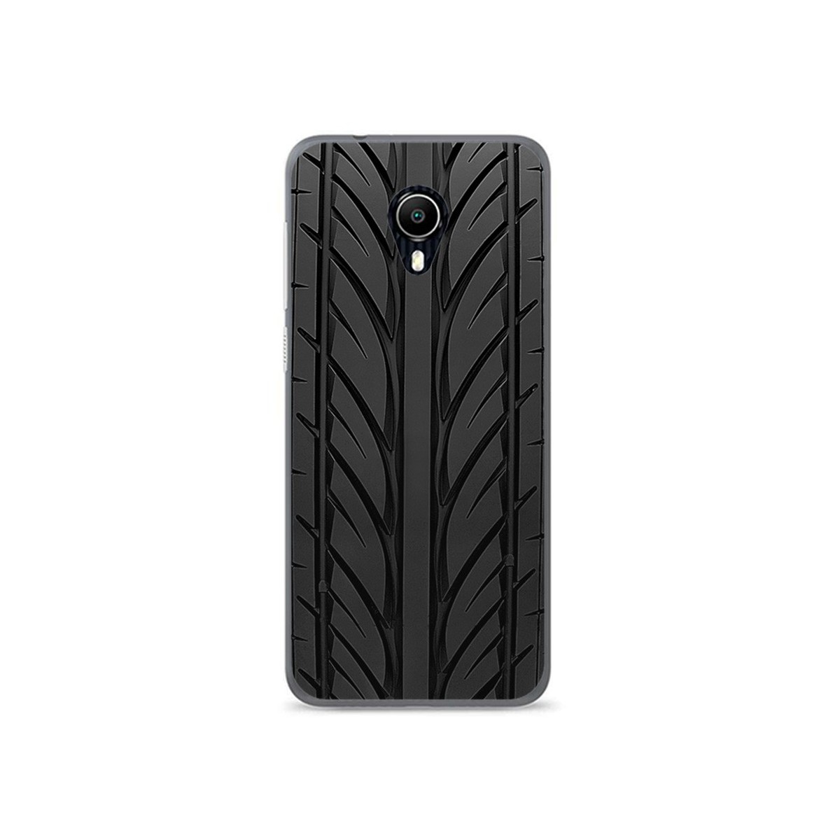Funda Gel Tpu para Vodafone Smart N9 Lite Diseño Neumatico Dibujos