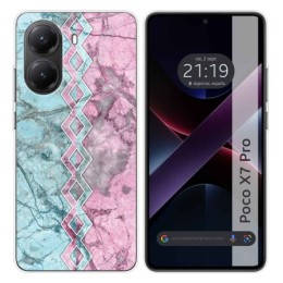 Funda Silicona para Xiaomi Poco X7 Pro 5G diseño Mármol 08 Dibujos