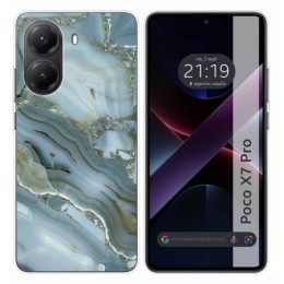 Funda Silicona para Xiaomi Poco X7 Pro 5G diseño Mármol 09 Dibujos