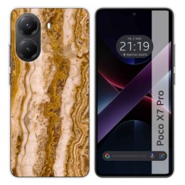 Funda Silicona para Xiaomi Poco X7 Pro 5G diseño Mármol 10 Dibujos