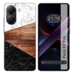 Funda Silicona para Xiaomi Poco X7 Pro 5G diseño Mármol 11 Dibujos