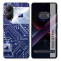 Funda Silicona para Xiaomi Poco X7 Pro 5G diseño Circuito Dibujos