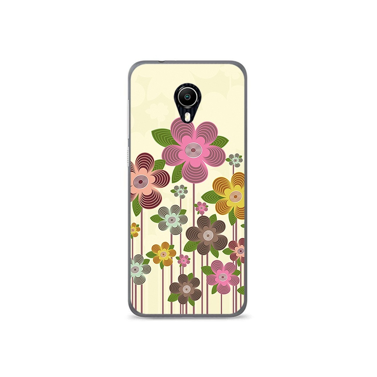 Funda Gel Tpu para Vodafone Smart N9 Lite Diseño Primavera En Flor Dibujos