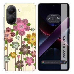 Funda Silicona para Xiaomi Poco X7 Pro 5G diseño Primavera En Flor Dibujos