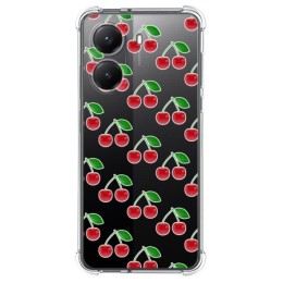 Funda Silicona Antigolpes para Xiaomi Poco X7 Pro 5G diseño Cerezas Dibujos