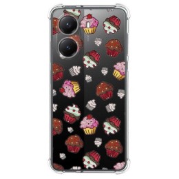 Funda Silicona Antigolpes para Xiaomi Poco X7 Pro 5G diseño Muffins Dibujos