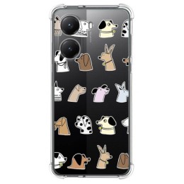 Funda Silicona Antigolpes para Xiaomi Poco X7 Pro 5G diseño Perros Dibujos