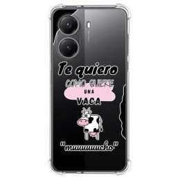 Funda Silicona Antigolpes para Xiaomi Poco X7 Pro 5G diseño Vaca Dibujos