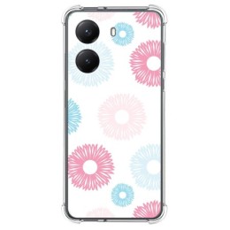 Funda Silicona Antigolpes para Xiaomi Poco X7 Pro 5G diseño Flores 06 Dibujos