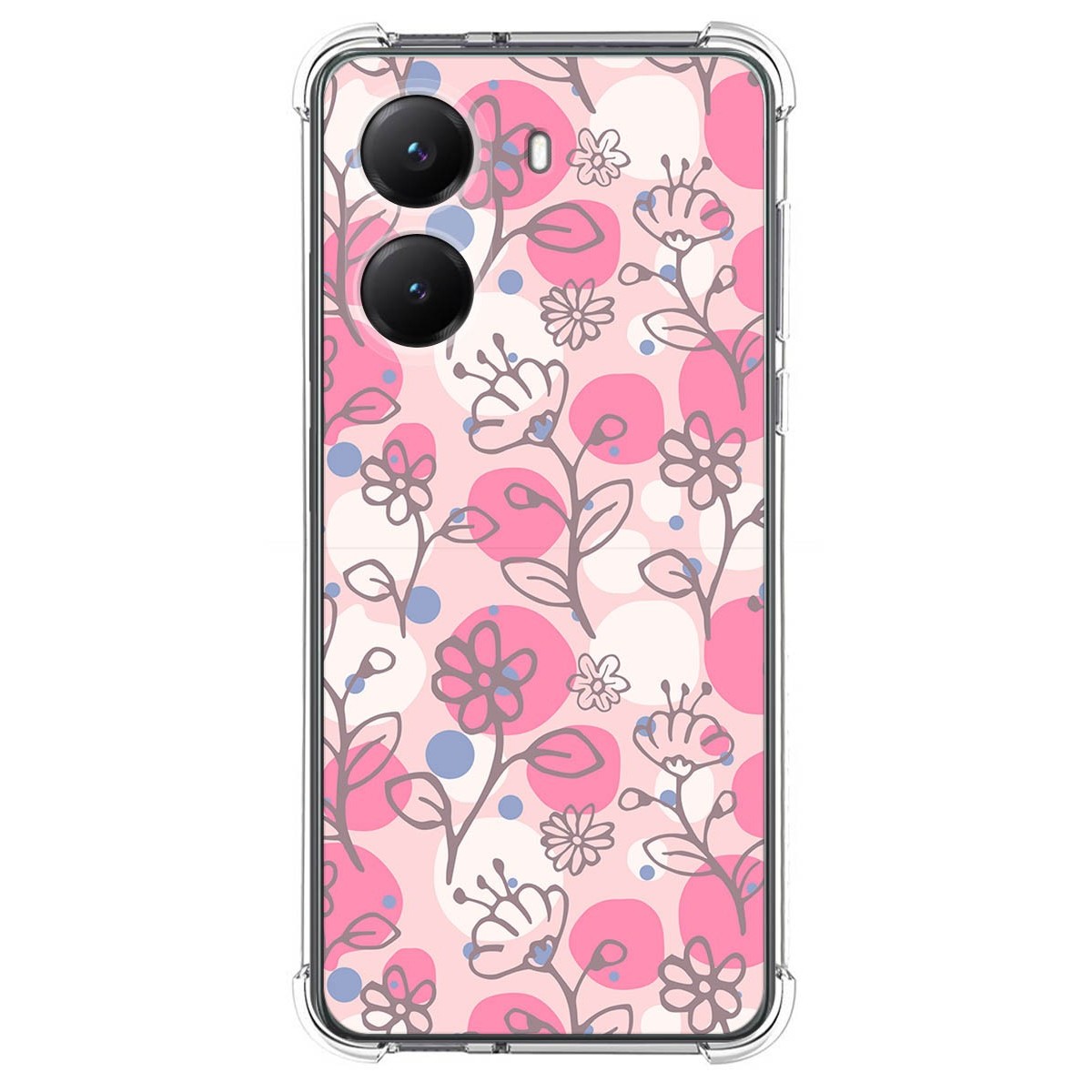 Funda Silicona Antigolpes para Xiaomi Poco X7 Pro 5G diseño Flores 07 Dibujos