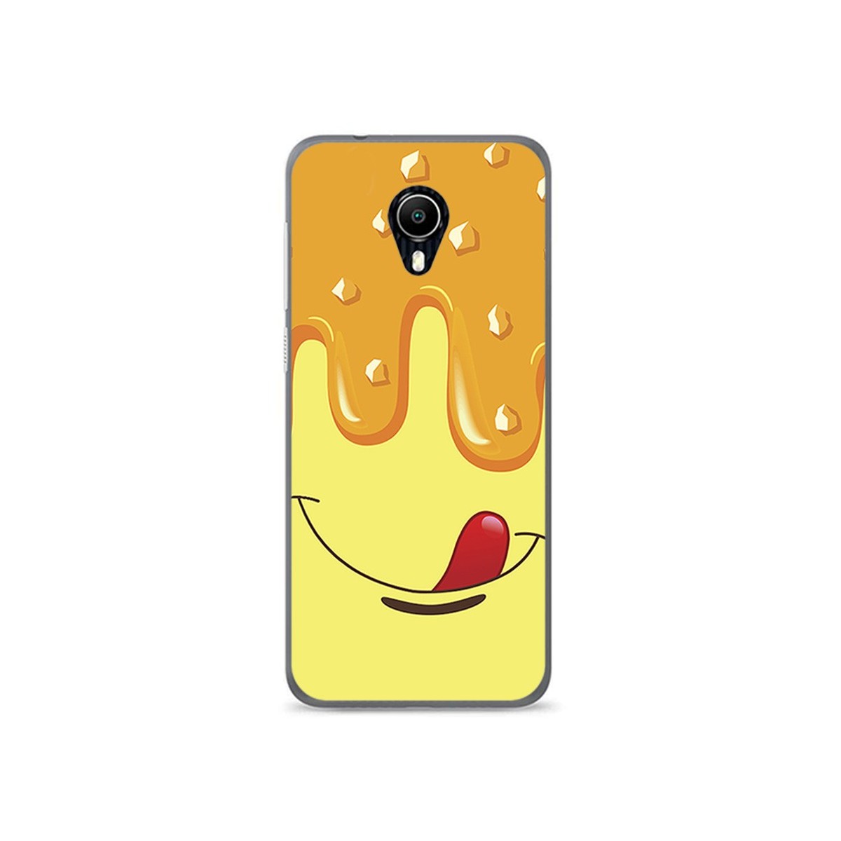 Funda Gel Tpu para Vodafone Smart N9 Lite Diseño Helado Vainilla Dibujos