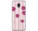 Funda Gel Tpu para Vodafone Smart N9 Lite Diseño Flores Vintage Dibujos