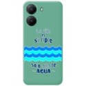Funda Silicona Líquida Verde para Xiaomi Poco X7 Pro 5G diseño Agua Dibujos