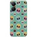 Funda Silicona Líquida Verde para Xiaomi Poco X7 Pro 5G diseño Catrina Dibujos