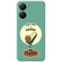 Funda Silicona Líquida Verde para Xiaomi Poco X7 Pro 5G diseño Culo Natural Dibujos