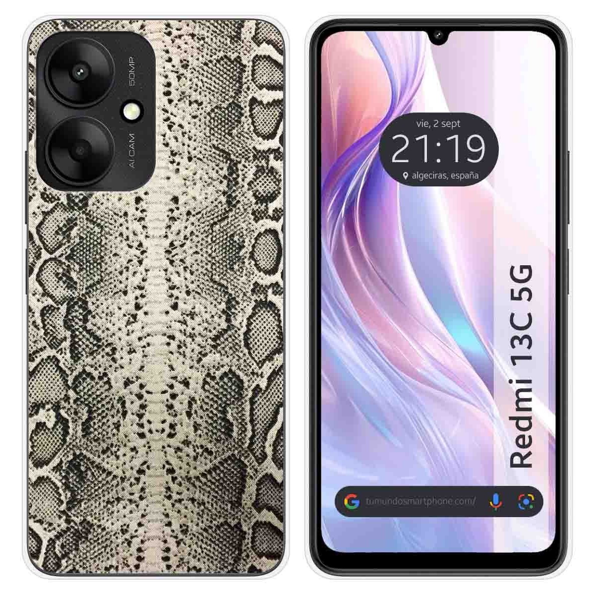 Funda Silicona para Xiaomi Redmi 13C 5G diseño Animal 01 Dibujos