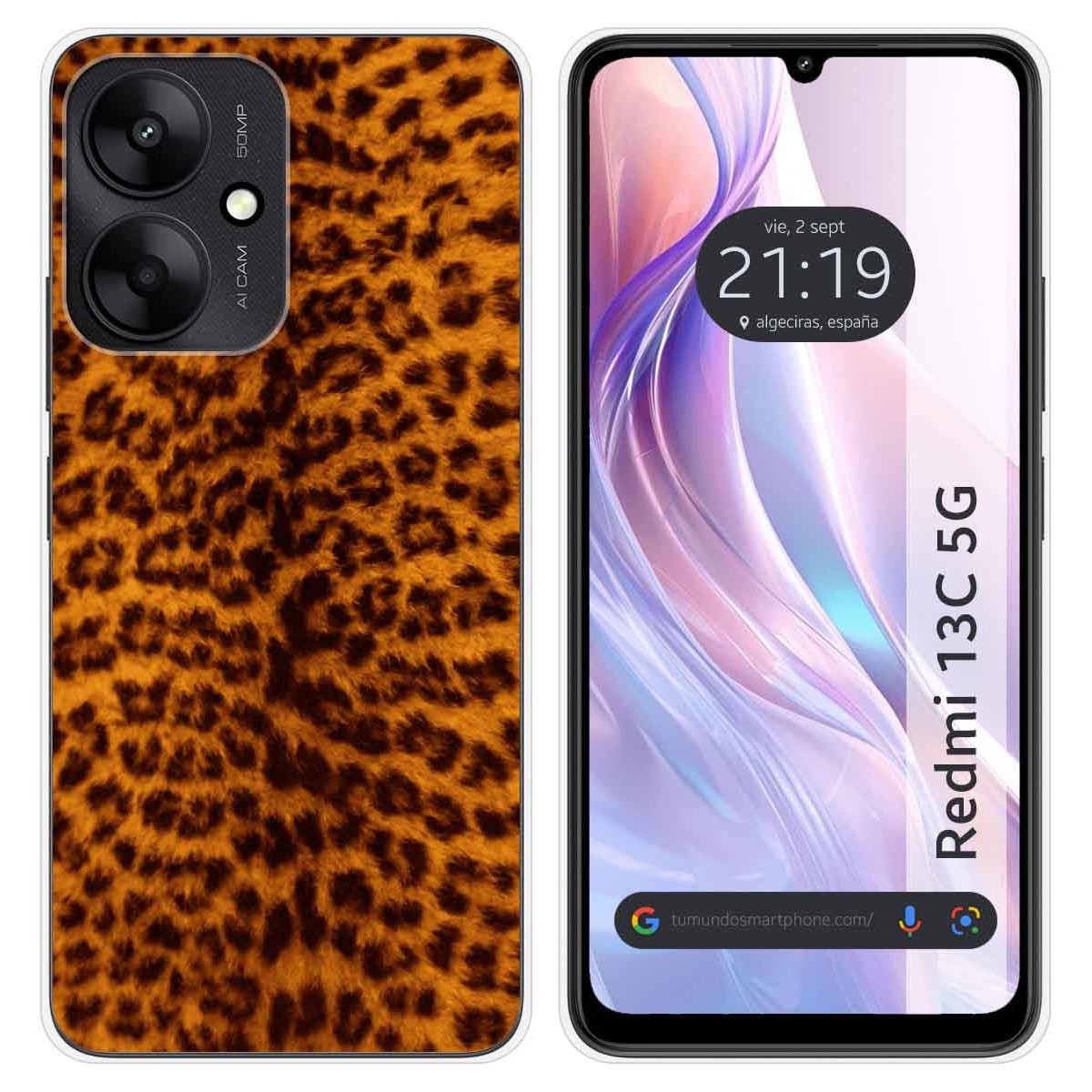 Funda Silicona para Xiaomi Redmi 13C 5G diseño Animal 03 Dibujos