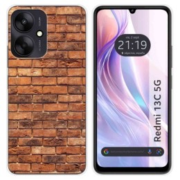 Funda Silicona para Xiaomi Redmi 13C 5G diseño Ladrillo 04 Dibujos