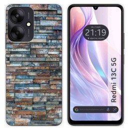 Funda Silicona para Xiaomi Redmi 13C 5G diseño Ladrillo 05 Dibujos