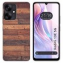 Funda Silicona para Xiaomi Redmi 13C 5G diseño Madera 03 Dibujos
