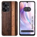Funda Silicona para Xiaomi Redmi 13C 5G diseño Madera 05 Dibujos