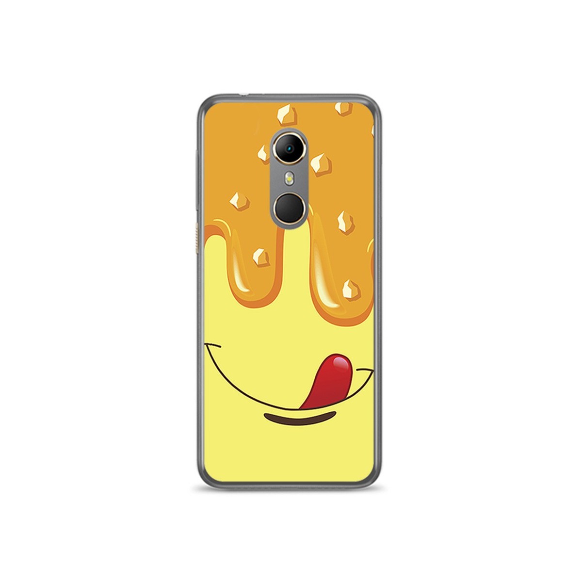 Funda Gel Tpu para Vodafone Smart N9 Diseño Helado Vainilla Dibujos